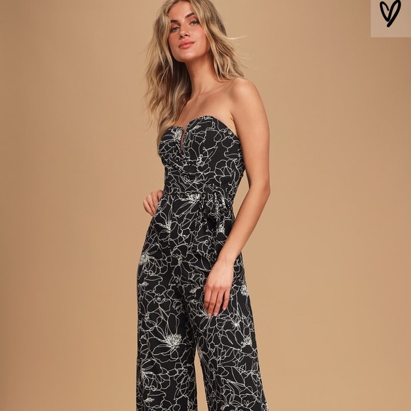 Lulu’s Strapless Ankle Length Jumpsuit - Picture 5 of 5
